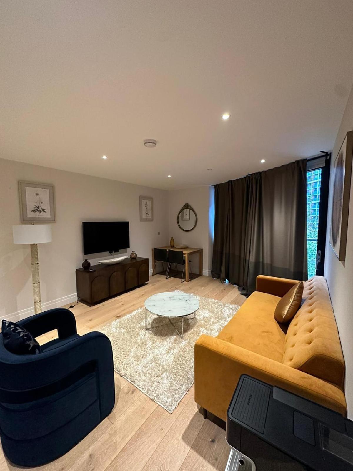 לונדון Studio Come 1 Bed Flat In Vauxhall Next To Battersea חדר תמונה